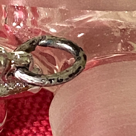 VTG I Crossed Bowling Pins + Black Ball Charm - Picture 3 of 16